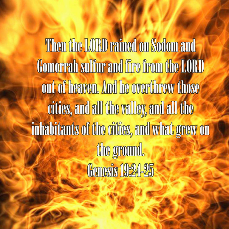 Fire And Brimstone Genesis 19 Dalton Williams